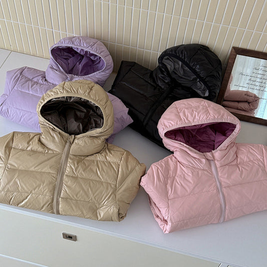 Children's Lightweight Cold Protective Clothing Hooded